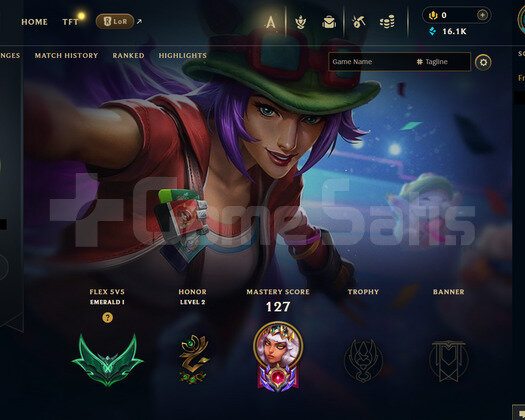TR Zümrüt 4 | 5 Kostüm - 16K Mö | LoL Hesap