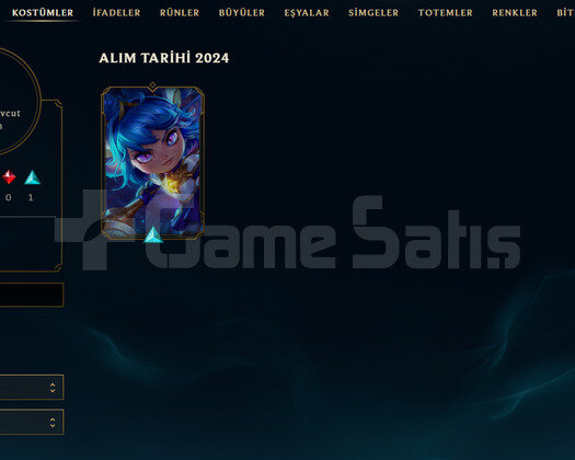 TR Gümüş 3 | 1 Kostüm - 37 Hero | LoL