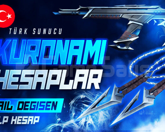 TR I KURONAMI SKIN MAİL DEĞİŞEN VIP HESAPLAR