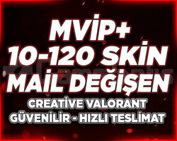 MAİL DEĞİŞEN | 10-120 SKİN GARANTİLİ RANDOM HESAP
