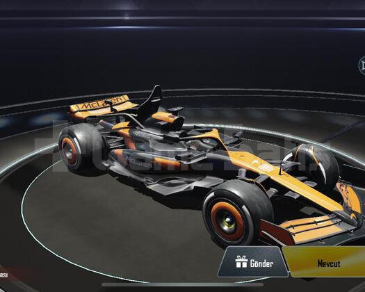 McLaren Formula 1 Araç Kartı  +350 BAŞARILI İŞLEM