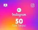 Instagram 50 Takipçi (Türk)