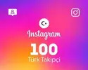 Instagram 100 Takipçi (Türk)