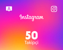 Instagram 50 Takipçi