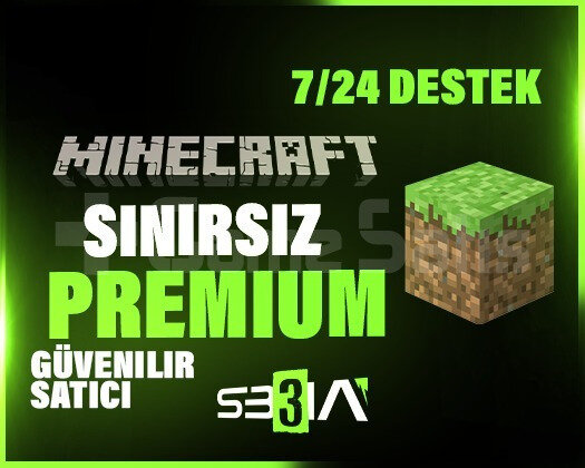 Minecraft Sınırsız Premium|Anında Teslim + Garanti