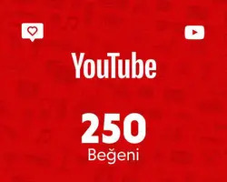 YouTube 250 Beğeni