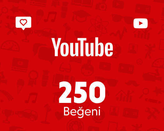 YouTube 250 Beğeni