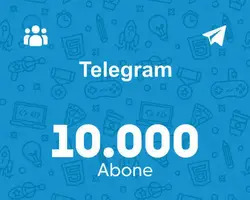 Telegram 10.000 Abone