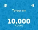 Telegram 10.000 Abone