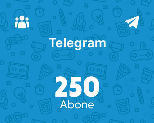 Telegram 250 Abone