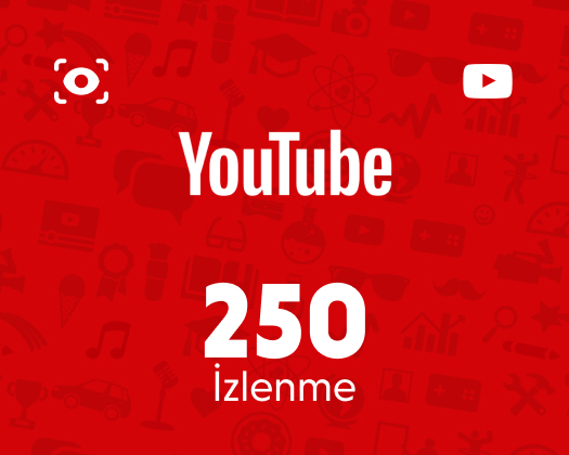 YouTube 250 İzlenme