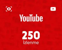 YouTube 250 İzlenme