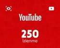 YouTube 250 İzlenme