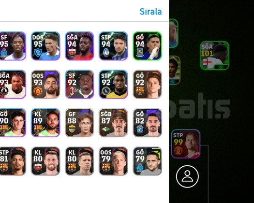 Tek bağ konamı ıd ye bağlı 103 kafaci Ronaldo lu