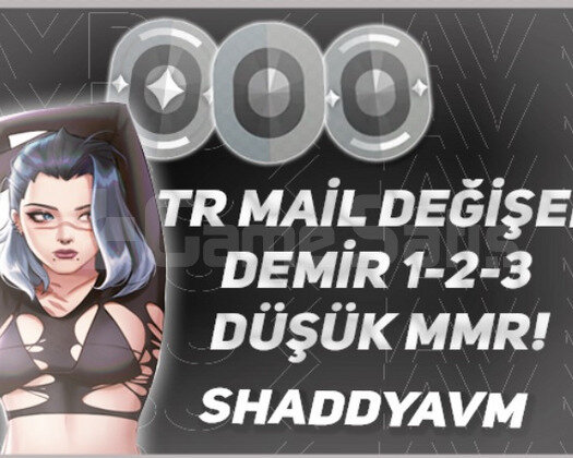 MAİL DEĞİŞEN DÜŞÜK MMR DEMİR 1-2-3 TR HESAP