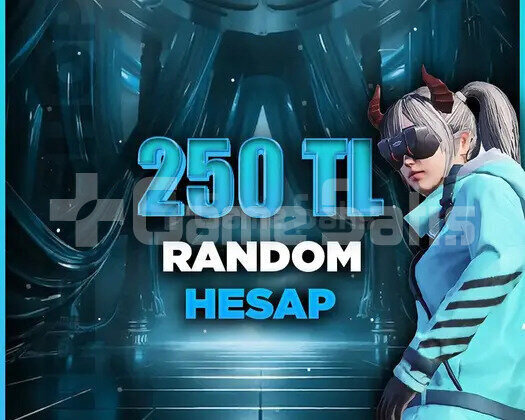 DOPDOLU 250TL++ PUBG MOBİLE RANDOM HESAP