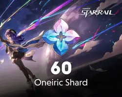 Honkai Star Rail 60 Oneiric Shard