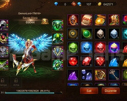 51 lvl 70k SG - GELİŞİME AÇIK HESAB