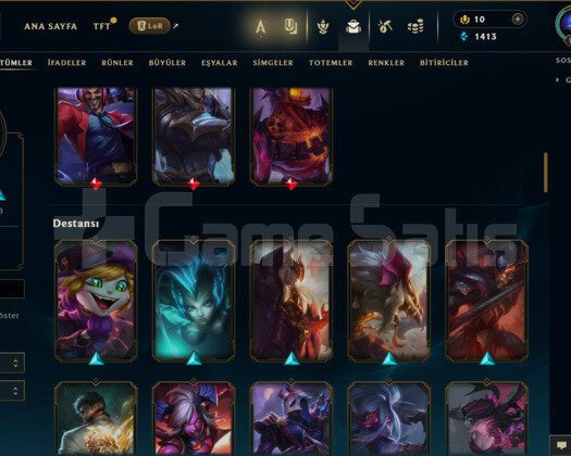167 LEVEL / 93 SKİN / 150 HERO +MAİL +6300 SATIŞ