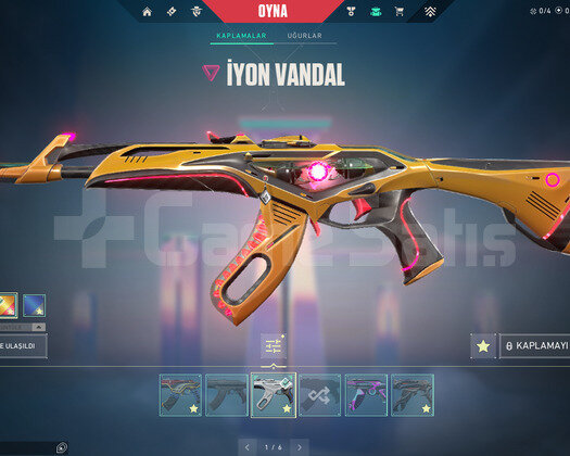 25 SKIN3 VANDALLI DOLU HESAP