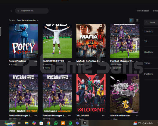 SATILIK EPİC GAMES!