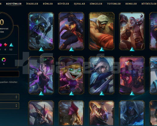 80 KOSTÜM/UNRANKED/AŞIRI UYGUN FİYAT!!!!