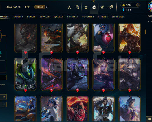 513 LEVEL / 302 SKİN / FUL HERO +MAİL +TEL ONAYSIZ