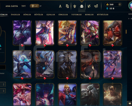 513 LEVEL / 302 SKİN / FUL HERO +MAİL +TEL ONAYSIZ