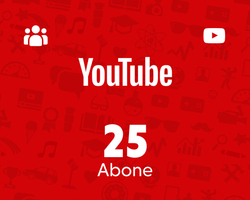 YouTube 25 Abone