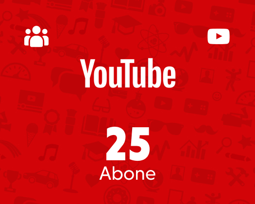 YouTube 25 Abone