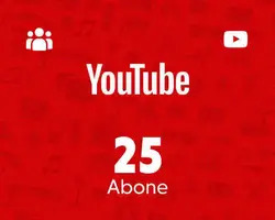 YouTube 25 Abone