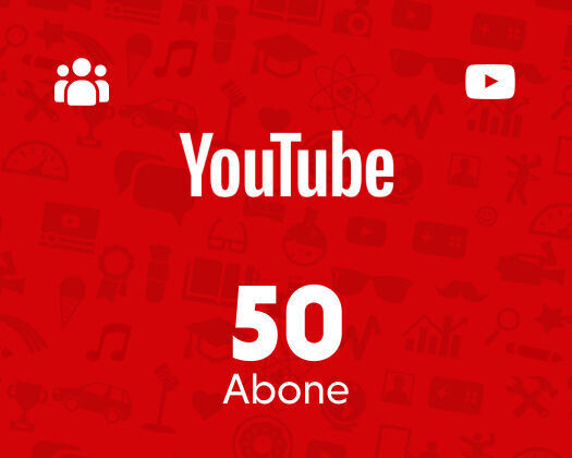 YouTube 50 Abone
