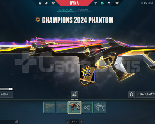 CHAMPİONS 2024LÜ DOLU MAİNLİK ACC!