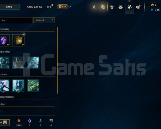 TR 170K SHACO HANDMADE LOL HESABI