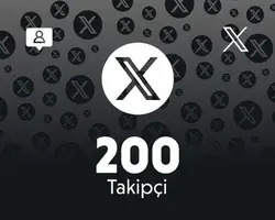 Twitter (X) 200 Takipçi