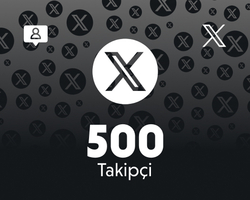 Twitter (X) 500 Takipçi
