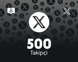 Twitter (X) 500 Takipçi