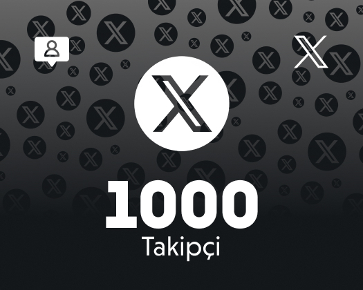 Twitter (X) 1000 Takipçi