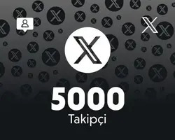 Twitter (X) 5000 Takipçi