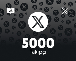 Twitter (X) 5000 Takipçi
