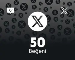 Twitter (X) 50 Beğeni