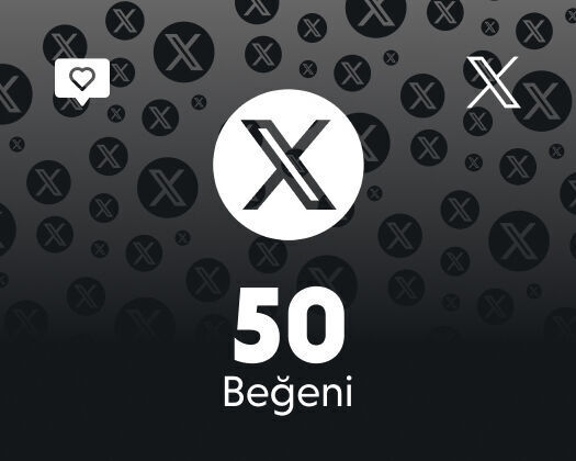 Twitter (X) 50 Beğeni