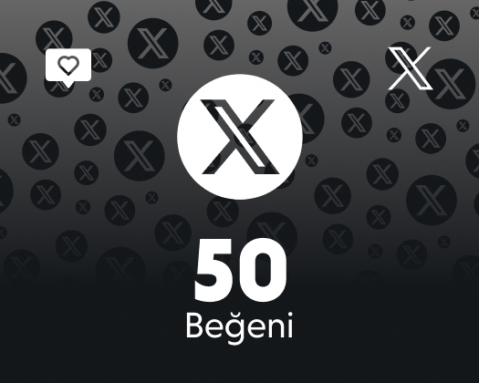 Twitter (X) 50 Beğeni