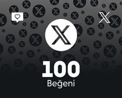 Twitter (X) 100 Beğeni