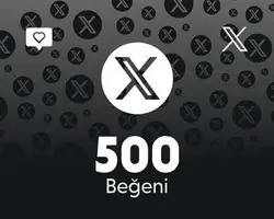 Twitter (X) 500 Beğeni