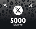 Twitter (X) 5000 İzlenme