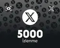 Twitter (X) 5000 İzlenme