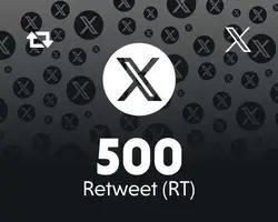 Twitter (X) 500 Retweet (RT)