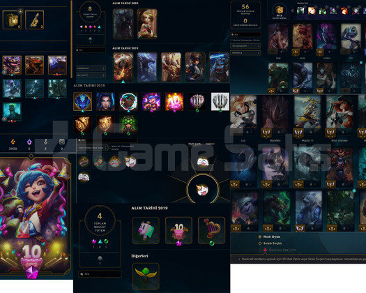35 LVL 25 Hero 8 Skin 4k T.Ö Yüce Asa Jax Anında T