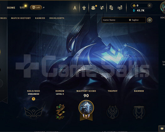 EUW UNRANKED ZED SKİNLİ  ARAMLA KASILMIŞ  30LVL